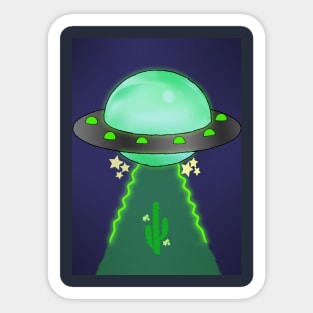 UFO Sticker